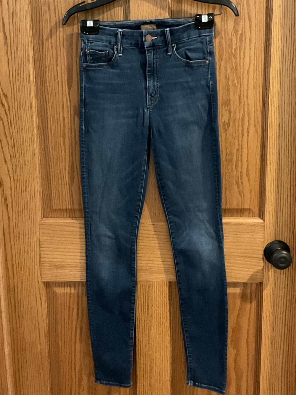 MOTHER Denim High Rise Skinny Jeans Size 25